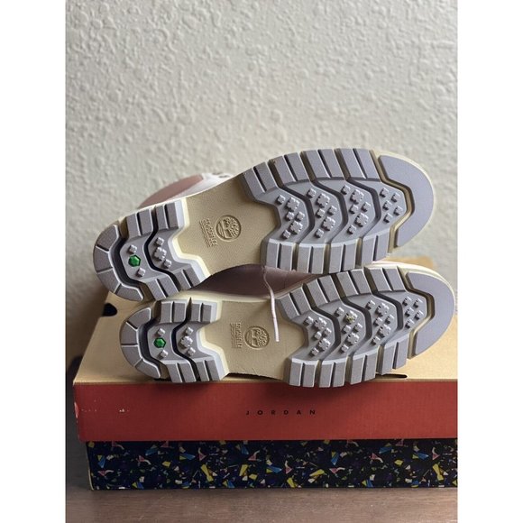 Timberland Women's 6" Premium Boot Light Pink/Metallic Collar Sz.‎ 9.5 - No Box - Picture 6 of 6